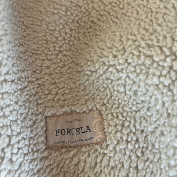 Fortela shearling suede jacket - Picture 10 of 10